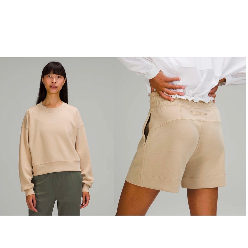 Tan Lululemon Softstreme Soft Ambitions Set,Top A… - image 1